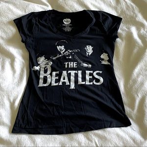 SOLD - Vintage Beatles band t-shirt top